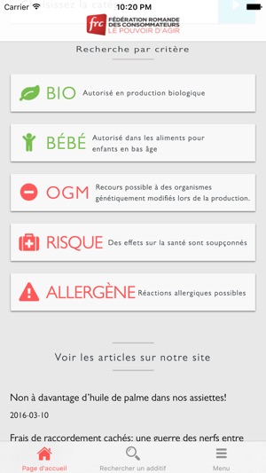 Les additifs alimentaires(圖4)-速報App