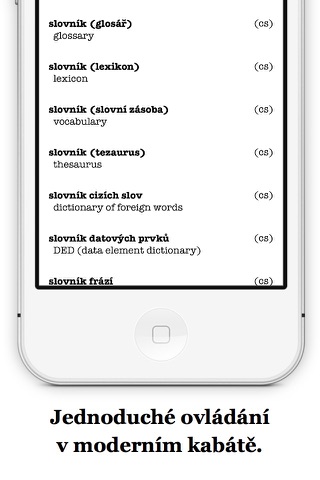 Anglicko český offline slovník screenshot 2