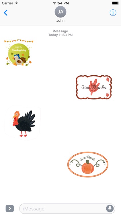 Happy Thanksgiving - Fc Sticker