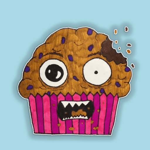 Crazy Muffins Emoji Stickers - for iMessage