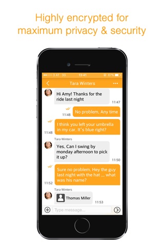 OneTime Messenger screenshot 3