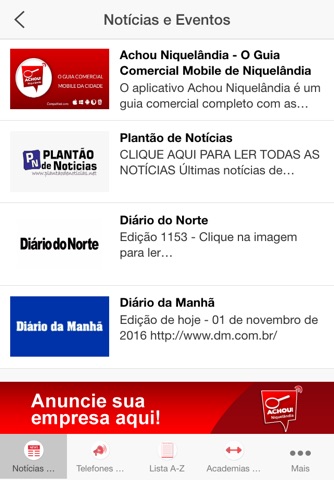 Achou Niquelândia screenshot 2