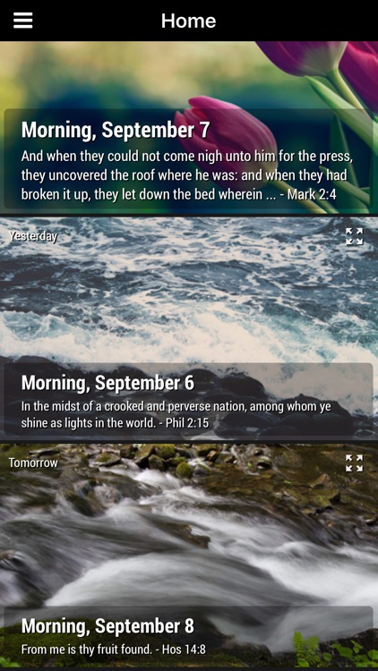 Morning and Evening With God - Daily Devotional (Lite)