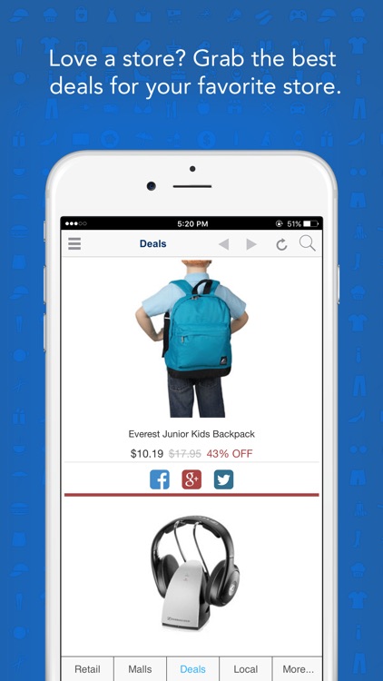 GeoQpons: Coupons, Sales and Shopping Deals screenshot-4