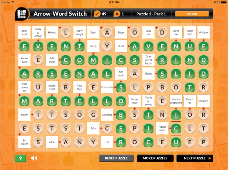 Arrow-Word Switch