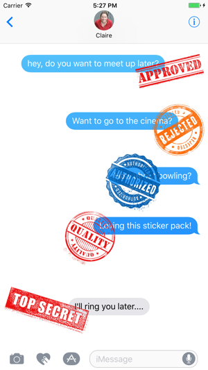 Rubber Stamp Stickers(圖1)-速報App