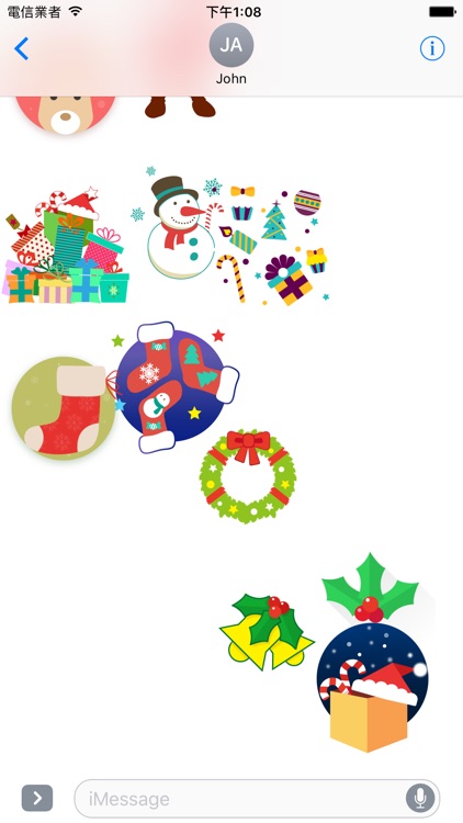 Christmas Joys - Lovely Xmas stickers screenshot-3