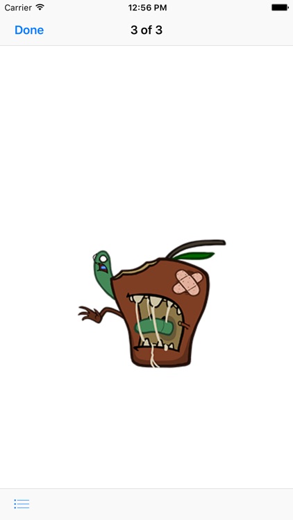 Zombie Fruit - Animated Stickers screenshot-3