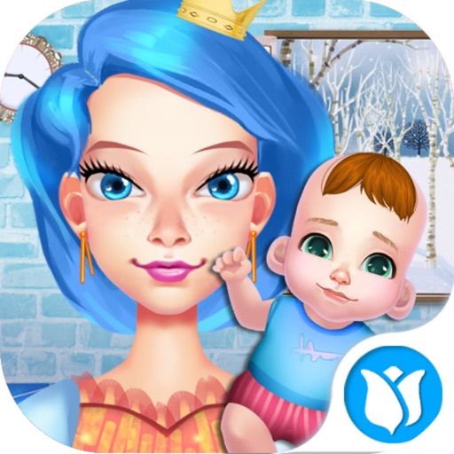 Ice Lady Give Birth-Princess Care iOS App