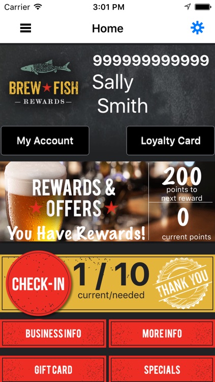 Brew Fish Rewards