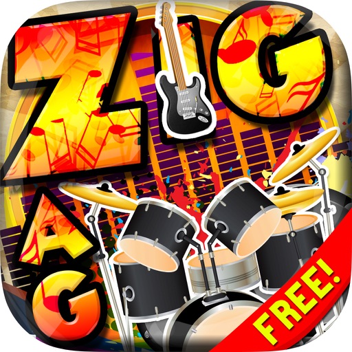 Words Zigzag Crossword Puzzles For Music of Singer