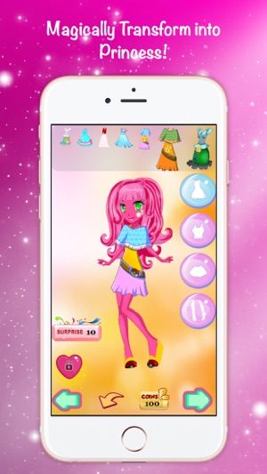 Poke Girl Chiffon Dresses Free Game