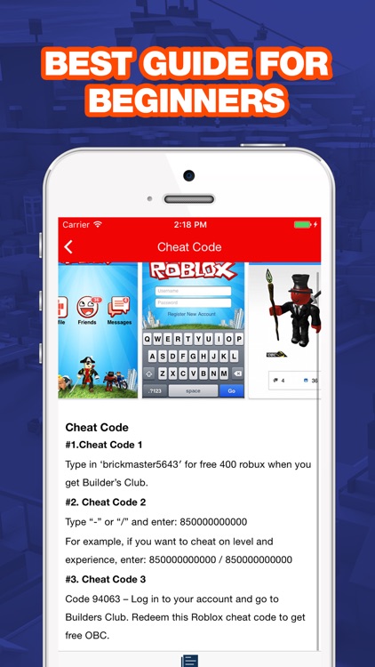 App For Roblox Users By Tu Dong Nguyen - 