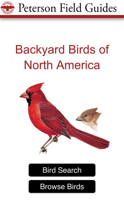 Peterson Field Guides - Backyard Birds