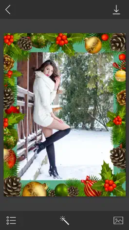 Game screenshot Holiday Xmas Picture Frame - Photo Frame Master mod apk