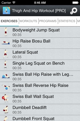 Hip Workouts Routines & Thigh Muscles Exercises screenshot 2