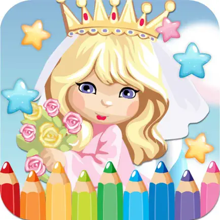 Princess Paint Draw Coloring good drawings for kid Cheats