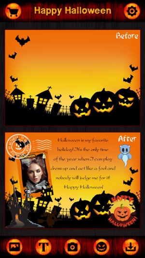 Pro Halloween Cards, Stickers, Frames for Greeting(圖3)-速報App