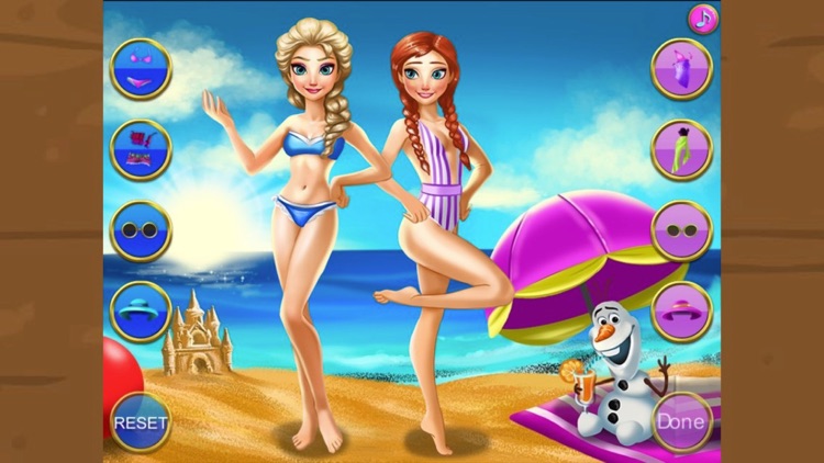 Start for the Beach-the beach dress up