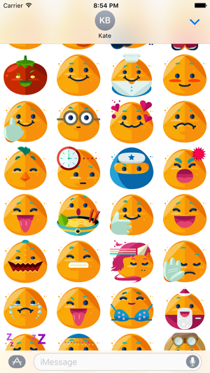 Potato Boy Emoji Stickers for Messages(圖5)-速報App