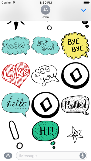 Comic Talk Sticker Pack 01(圖3)-速報App