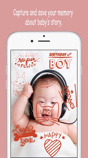 Baby Memories - Pregnancy & Baby milestone photos(圖1)-速報App