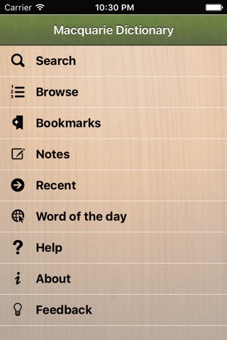Macquarie Concise Australian Dictionary screenshot 2
