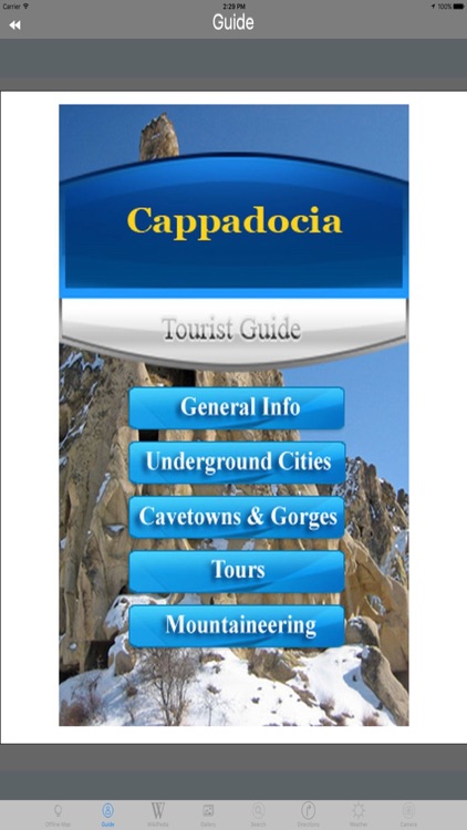 Cappadocia in Nevsehir Turkey Tourist Travel Guide