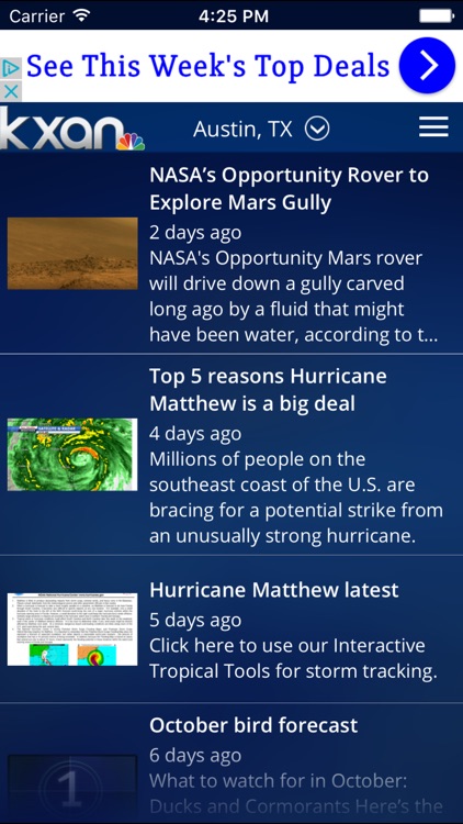 KXAN Weather - Local Austin Radar & Forecasts screenshot-3