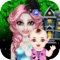 Halloween Mommy & Newborn Baby is free kids game for girls