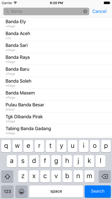 Screenshot #2 pour Peta Indonesia Offline