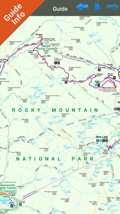 Rocky Mountain National Park - GPS Map Navigator screenshot 4