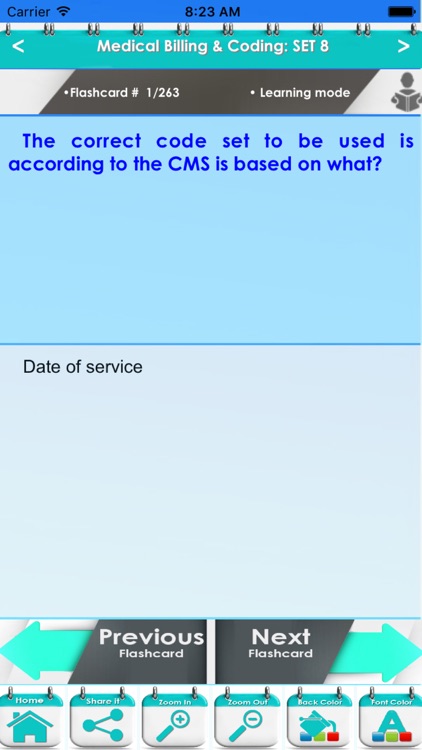 Medical Billing & Coding 5800 Flashcards Exam Quiz screenshot-4