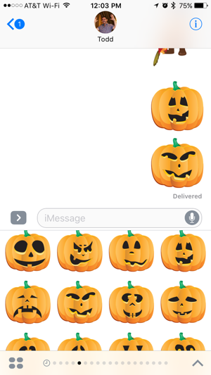 Pumpkin Message Stickers(圖1)-速報App