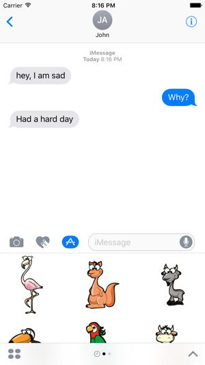 Funny Animal Stickers(圖1)-速報App