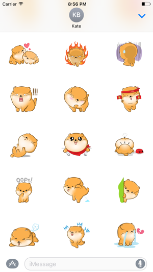 Puppy Pom Dog Sticker(圖2)-速報App