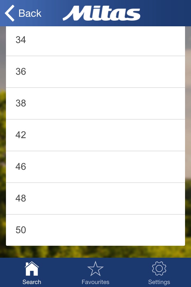 Mitas Tyre Pressure calculator screenshot 3