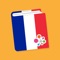 Read & speak French in minutes: The best offline phrasebook with guide audio