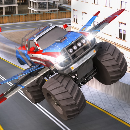 Off Road 4x4 Flying Monster Truck Real Racing icon