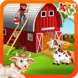 Construir uma casa de gado - aldeia fazenda jogo