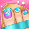 Toe Nail Game: Princess Salon for Fashion Pedicure