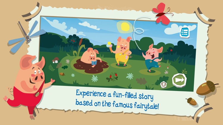 The Adventures of the Three Little Pigs screenshot-0
