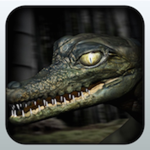 American Crocodile Swamp Underwater Hunt Free Icon