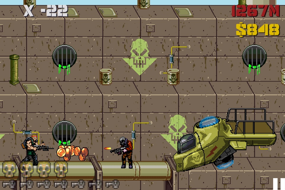 Gun Man HD Arcade game. Free screenshot 2