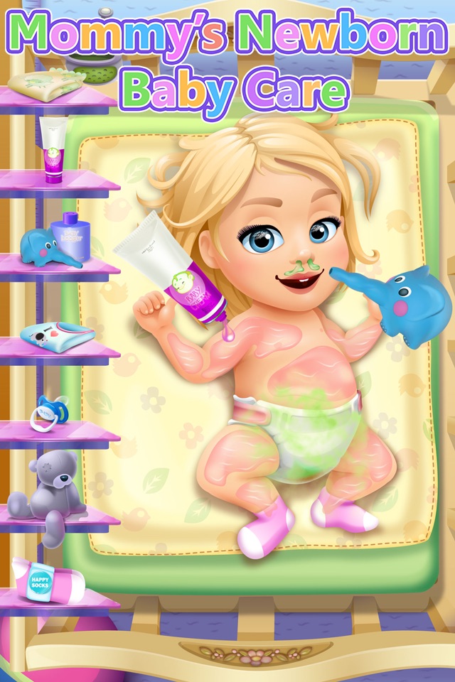 Baby Girl Care Story - Family & Dressup Kids Games screenshot 2