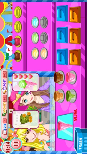 Ice Cream Bar Shop Manage(圖2)-速報App