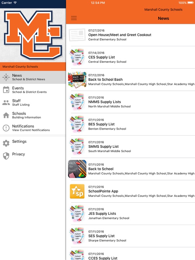 Marshall County Schools On The App Store