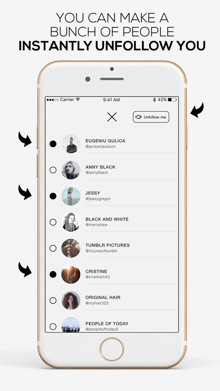 UnfollowMe for Profile Audience Cleaner