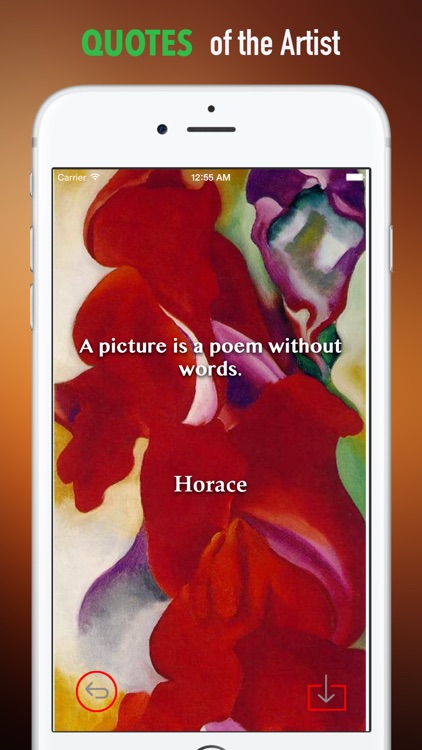 Wallpapers HD for Georgia O'Keeffe: Quotes with Pictures screenshot-3