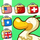 Learn Flag Train ( Chinese-English bilingual education, The Yellow Duck Early Learning Series)